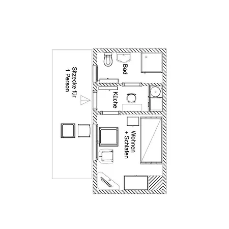 Lägenhet Haus Albatros App. Flutkammer